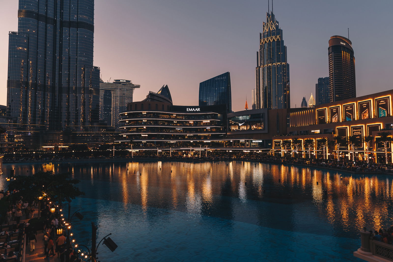 Dinner tables with a view