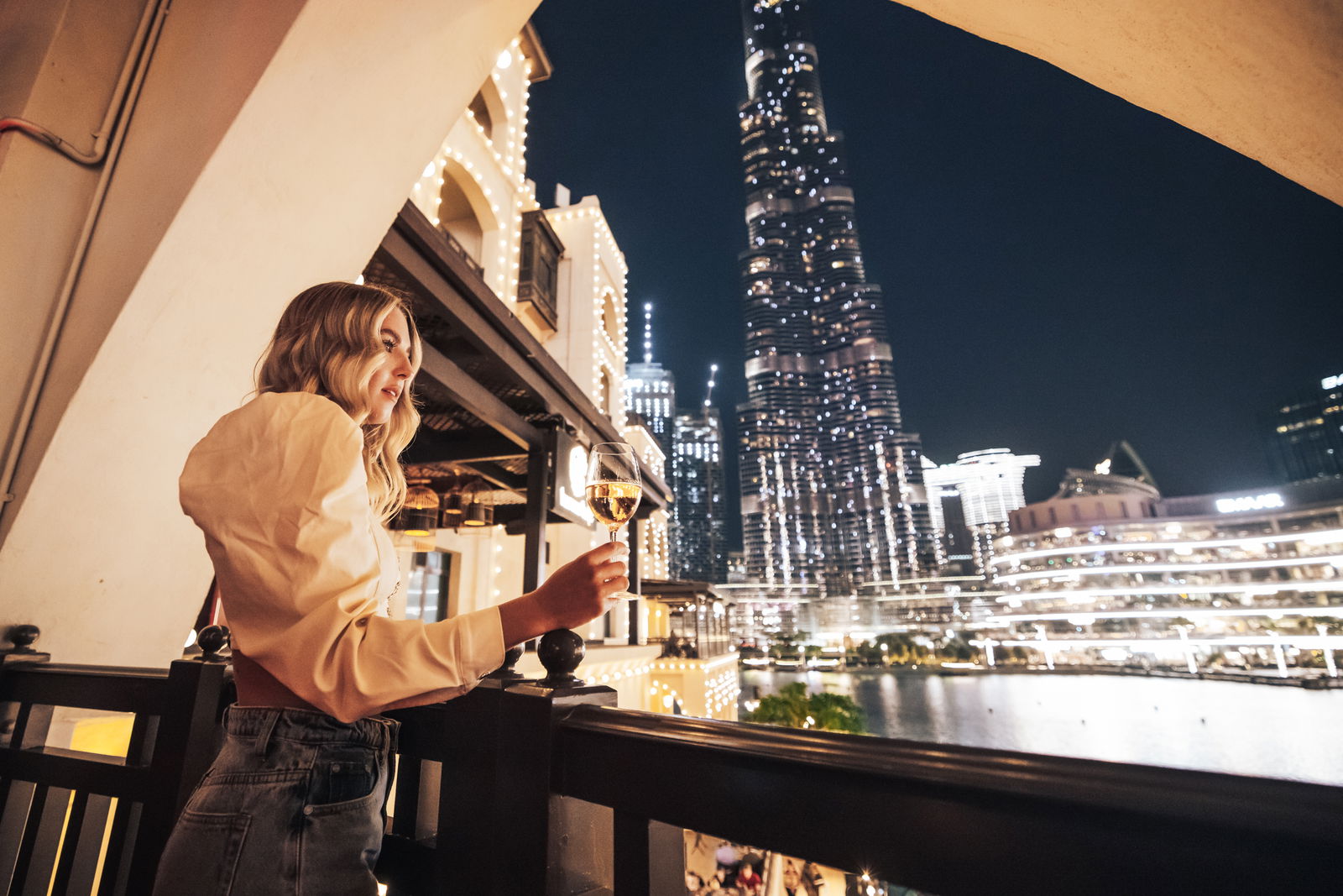 Brunch views at Blushing Dragon Brunch at Karma Kafe